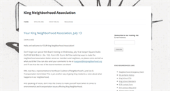 Desktop Screenshot of kingneighborhood.org